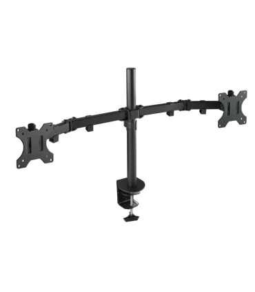 SOPORTE MESA TOOQ DB1232TN B 2 PANTALLAS 13 32 MAX 8KG POR BRAZO NEGRO