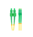 CABLE DE FIBRAOPTICA LANBERG 2M MONO SC/APC-LC/APC DUPLEX G657A1 LSZH AMARILL