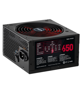 FUENTE ALIMENTACION NOX NX650 650W ATX NEGRO