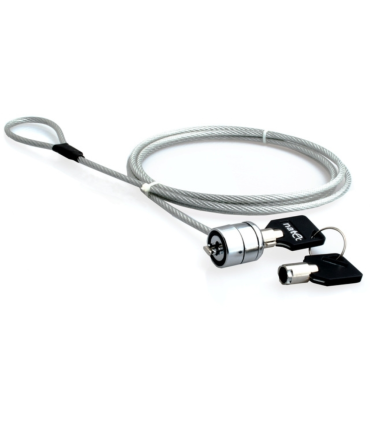 CABLE SEGURIDAD NATEC LOBSTER 18 M PARA PORTATIL CON LLAVE