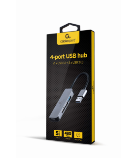 HUB USB DE 4 PUERTOS 1 X USB 31 3 X USB 20