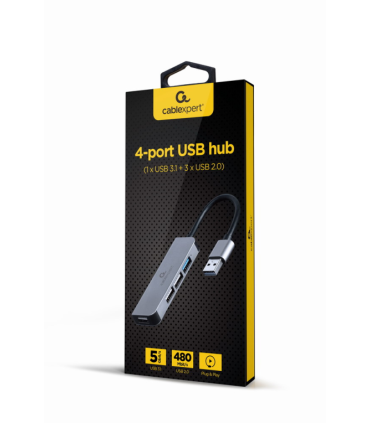 HUB USB DE 4 PUERTOS 1 X USB 31 3 X USB 20