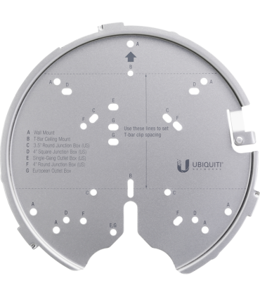 ACCESORIO UBIQUITI U PRO MP UNIFI MONTAJE PARA AC PRO AC HD AC SHD Y POSTERIOR