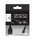 CABLE USB GEMBIRD A MICRO USB HEMBRA MACHO 015M