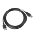 CABLE ALARGADOR LANBERG USB 20 MACHO HEMBRA 18M NEGRO