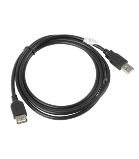 CABLE ALARGADOR LANBERG USB 20 MACHO HEMBRA 18M NEGRO