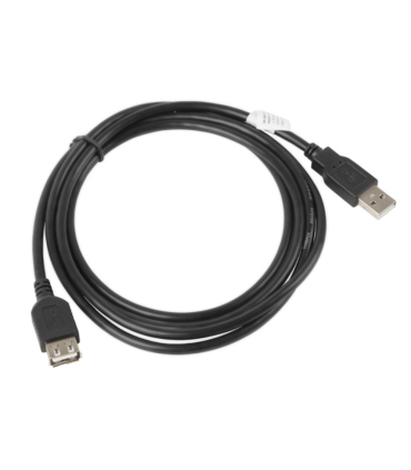CABLE ALARGADOR LANBERG USB 20 MACHO HEMBRA 18M NEGRO