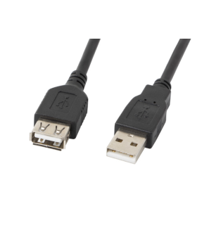 CABLE ALARGADOR LANBERG USB 20 MACHO HEMBRA 5M NEGRO