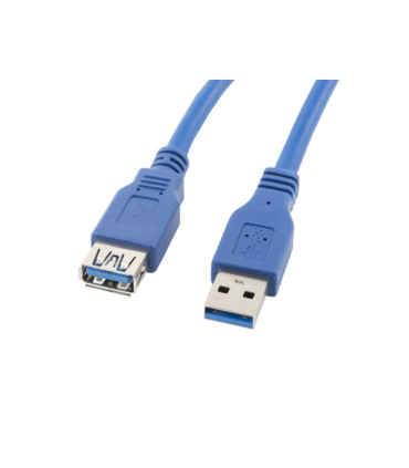 CABLE ALARGADOR LANBERG USB 30 MACHO HEMBRA 18M AZUL