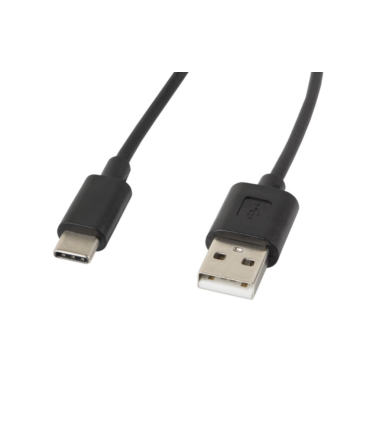 CABLE USB LANBERG 20 MACHO USB C MACHO 18M NEGRO