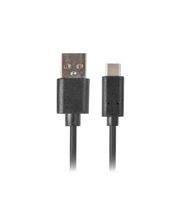 CABLE USB LANBERG 20 MACHO USB C MACHO QUICK CHARGE 30 18M NEGRO