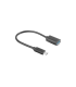 ADAPTADOR USB LANBERG USB C M 31 A USB A H 15CM OTG NEGRO