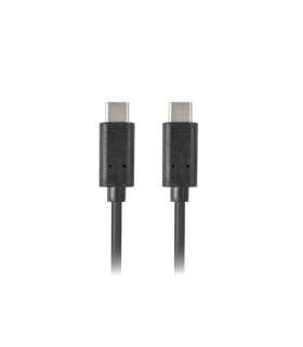 CABLE LANBERG USB C 31 GEN 1 MACHO MACHO 05M NEGRO
