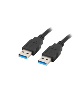 CABLE USB 30 LANBERG MACHO MACHO 05M NEGRO