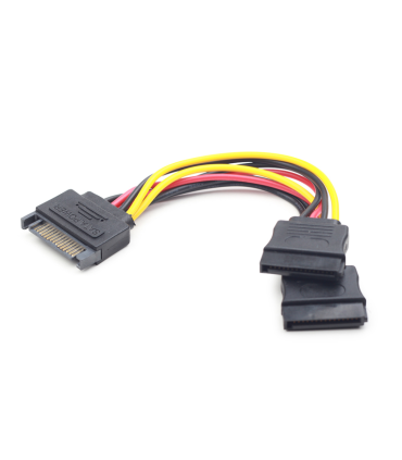 CABLE ALIMENTACION GEMBIRD SATA PLANO 015M