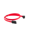 CABLE SATA III LANBERG 6GB/S HEMBRA HEMBRA ANGULO 0.5M ROJO