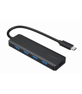 CONCENTRADOR GEMBIRD USB 31 GEN 1 TIPO C DE 4 PUERTOS