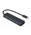 CONCENTRADOR GEMBIRD USB 3.1 (GEN 1) TIPO C DE 4 PUERTOS