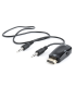 ADAPTADOR GEMBIRD HDMI A VGA HEMBRA CON 35MM AUDIO 015M