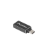 ADAPTADOR USB LANBERG USB C M 31 A USB A H OTG NEGRO
