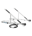 SOPORTE PARA PORTATIL TARGUS PORTABLE STAND AND DOCK 15,6" PLATA