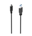 CABLE AISENS USB 3.1 GEN2 10GBPS 3A TIPO USB-C/M-A/M NEGRO 2.0M