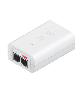 INYECTOR POE UBIQUITI POE 24 30W G WH ISP POE INJECTOR 24V 30W 125A GIGA BLANCO
