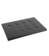 BANDEJA FIJA LANBERG 1U 496X280 MM HASTA 120 KG RACK DE 19 NEGRO