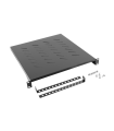 BANDEJA LANBERG FIJA 1U 483X500 MM HASTA 25 KG RACK DE 19 NEGRO