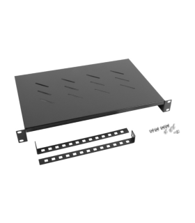 BANDEJA LANBERG FIJA 1U 483X300MM HASTA 25KG RACK DE 19 NEGRO