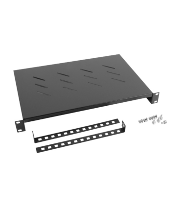 BANDEJA LANBERG FIJA 1U 483X300MM HASTA 25KG RACK DE 19 NEGRO
