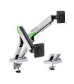 SOPORTE AISENS MESA GAMING CONTRAPESO MONITOR (3 PIV 2 BRAZOS) 17-38