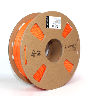 FILAMENTO GEMBIRD PLA NARANJA 175 MM 1 KG