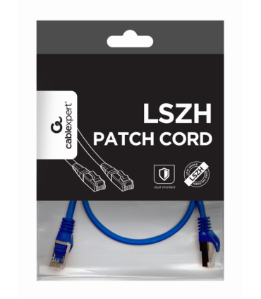 CABLE RED S FTP GEMBIRD CAT 6A LSZH AZUL 05 M