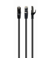 CABLE RED S-FTP GEMBIRD  CAT 6A LSZH NEGRO 1 M