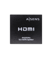 DUPLICADOR HDMI AISENS 4K30HZ 1x2 CON ALIMENTACION NEGRO