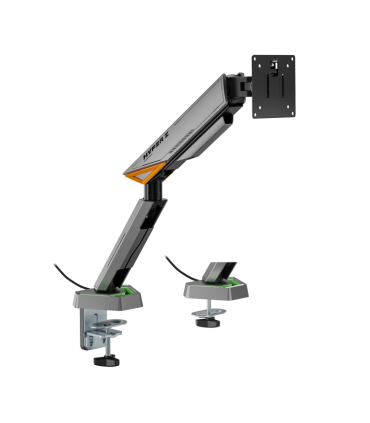 SOPORTE AISENS MESA RGB GAMING CONTRAPESO MONITOR 3 PIV 1 BRAZO 17 49