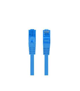 CABLE RED LANBERG LATIGUILLO CAT6A S FTP LSZH CCA 2M AZUL FLUKE PASSED