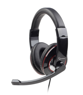 AURICULARES GEMBIRD MHS 001 NEGRO MICROFONO ALAMBRICO
