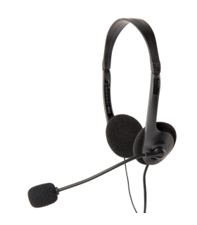 AURICULARES GEMBIRD MHS 123 NEGRO MICROFONO ALAMBRICO JACK 35MM