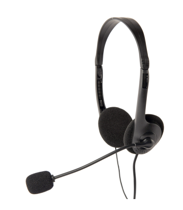 AURICULARES GEMBIRD MHS 123 NEGRO MICROFONO ALAMBRICO JACK 35MM
