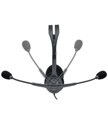 AURICULARES LOGITECH H111 GRIS MICROFONO ALAMBRICO