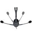 AURICULARES LOGITECH H111 GRIS MICROFONO ALAMBRICO