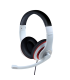 AURICULARES GEMBIRD MHS 03 WTRDBK BLANCO NEGRO ROJO MICROFONO ALAMBRICO JACK
