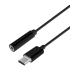 CONVERSOR AISENS USB C A AUDIO USB C M JACK 35 H 15CM