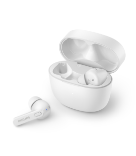 AURICULARES PHILIPS TAT2206GR 00 TRUE WIRELESS BLANCO MICROFONO BT