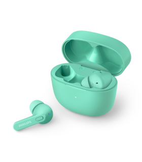 AURICULARES PHILIPS TAT2206GR 00 TRUE WIRELESS VERDE MICROFONO BT