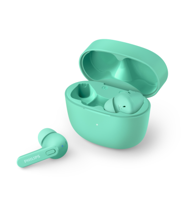 AURICULARES PHILIPS TAT2206GR 00 TRUE WIRELESS VERDE MICROFONO BT