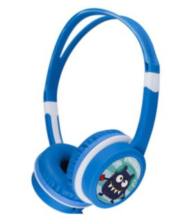 AURICULARES GEMBIRD MHP JR B INFANTIL AZUL ALAMBRICO JACK 35MM