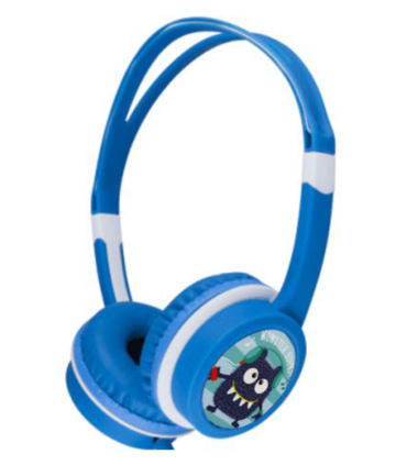 AURICULARES GEMBIRD MHP JR B INFANTIL AZUL ALAMBRICO JACK 35MM